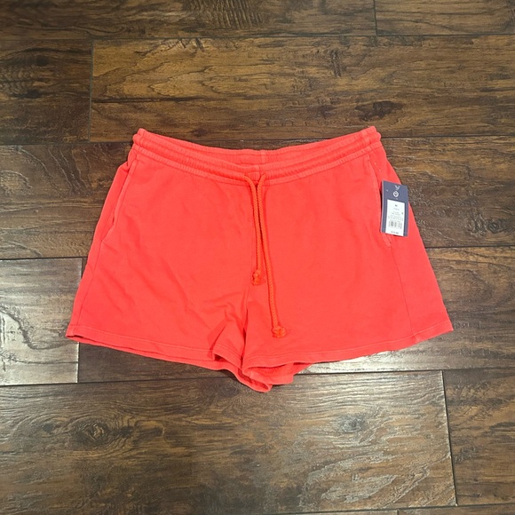 Universal Threads Coral Lounge Shorts with drawstring, pockets. NWT - Picture 1 of 7